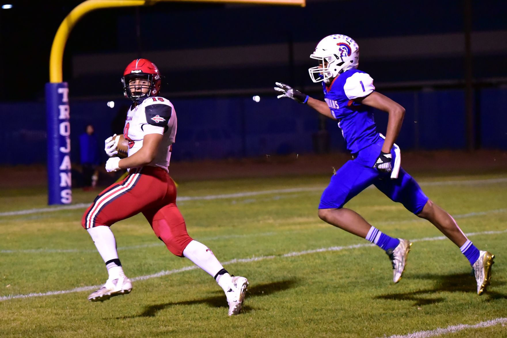 St. Helena football at Lower Lake